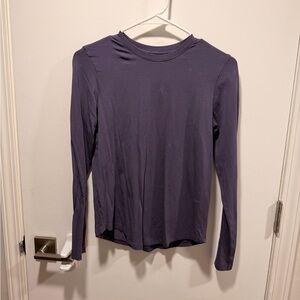 lululemon athletica Long Sleeve Top - Deep Purple